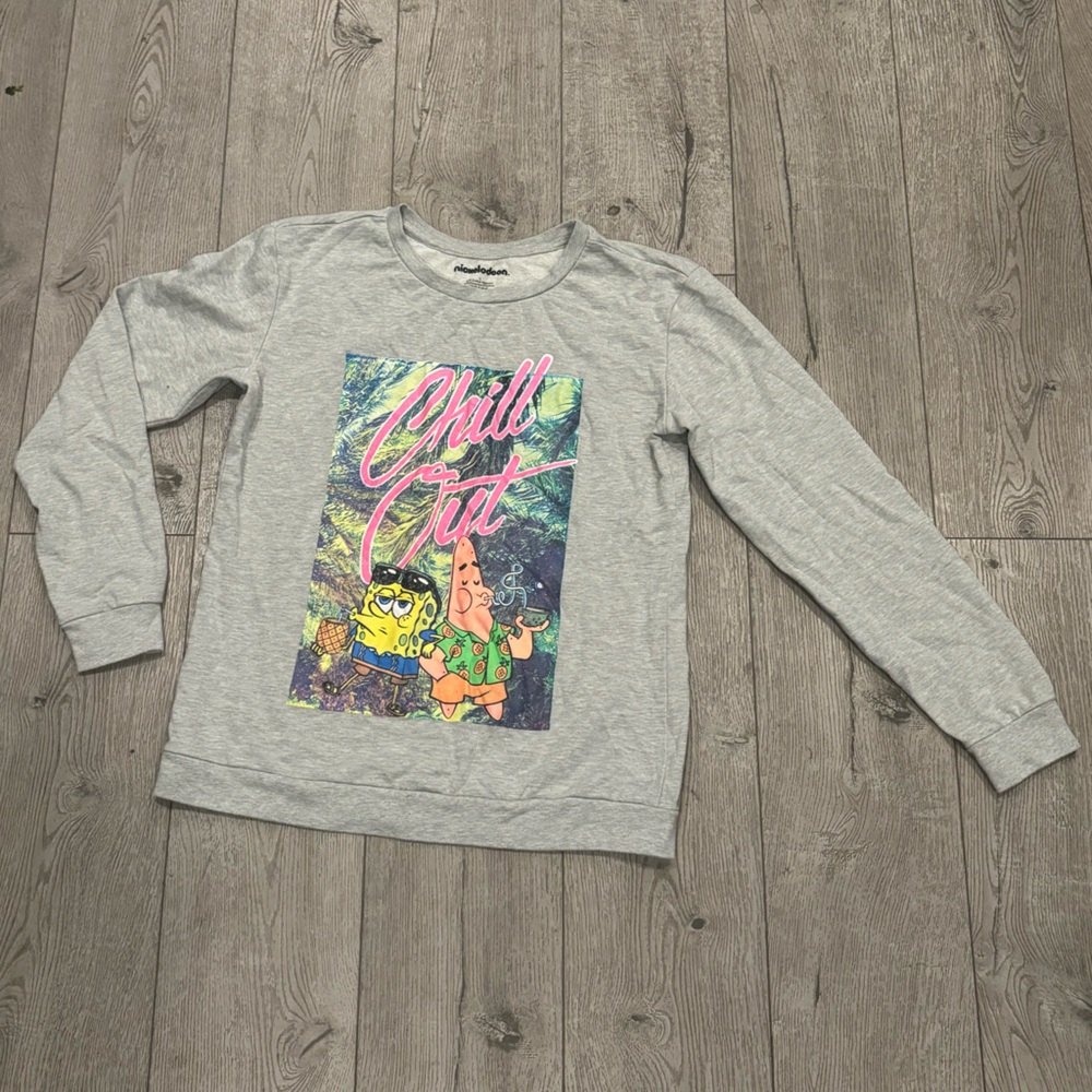 SpongeBob Kids Gray Shirt